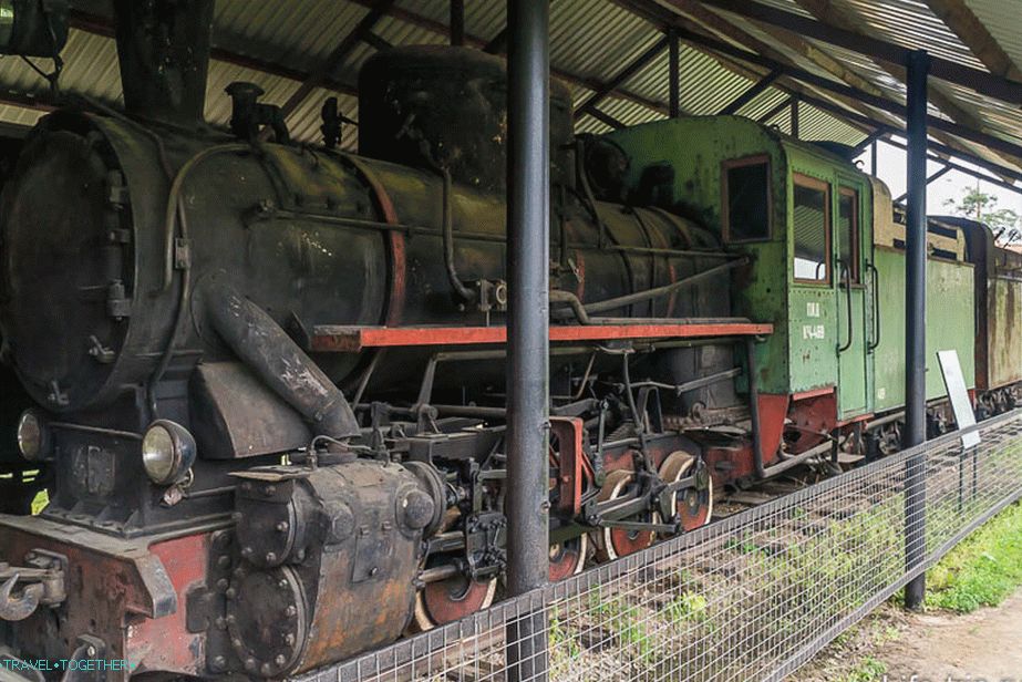 KP4-469 steam locomotive is the most popular model for the narrow gauge railway