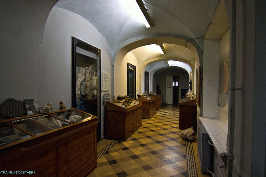 Corridors of the Museum of Nature