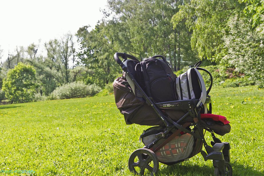 A stroller is a very convenient thing for carrying things