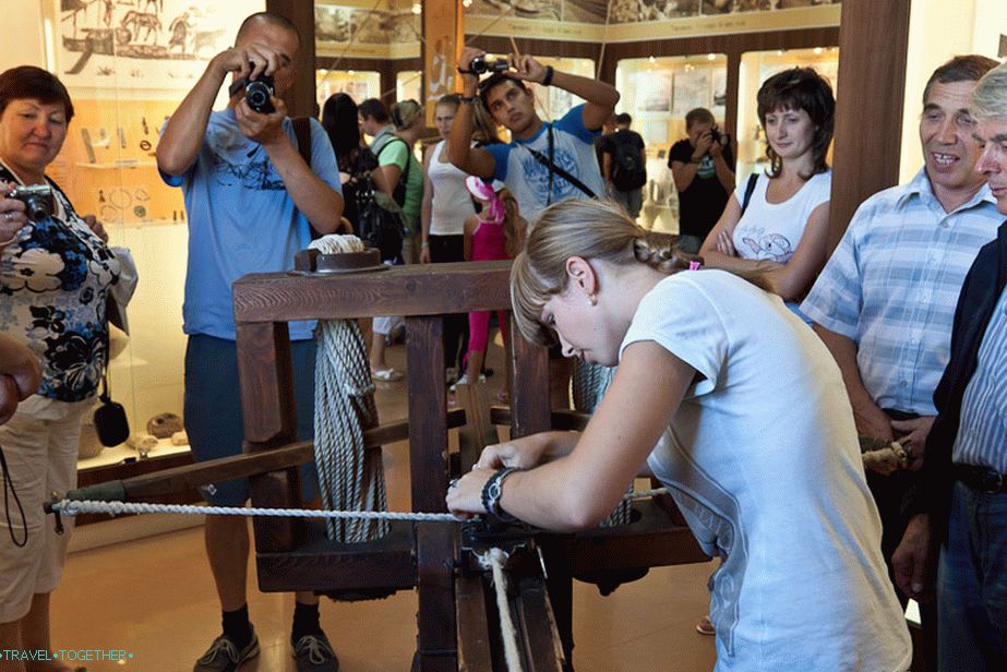 Demonstration of the work of Strelomet