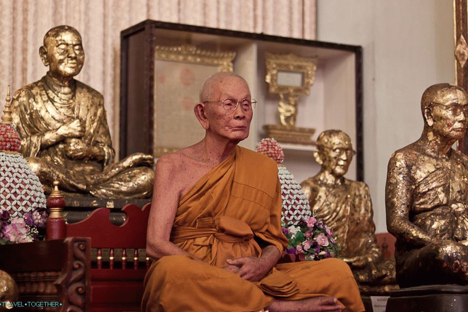 Wax figure, almost as alive