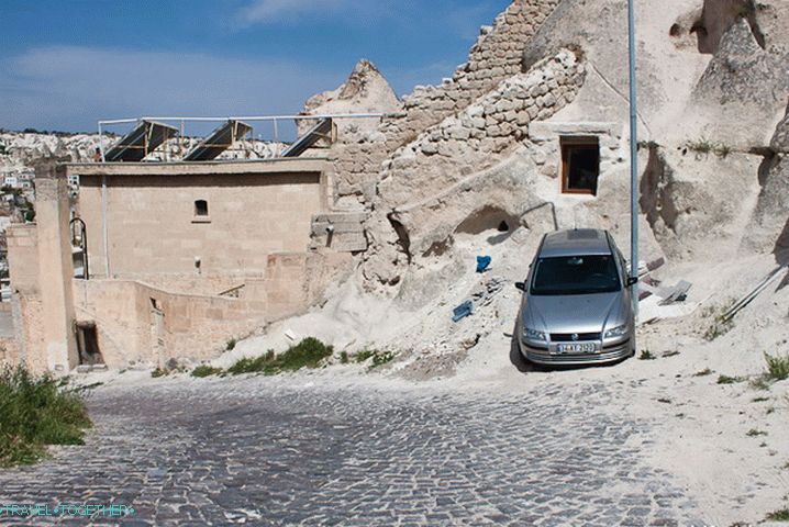 Parking in Goreme conditions.