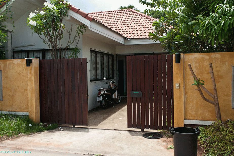 Our house on Phuket outside