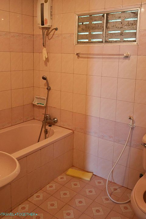 There is even a bath