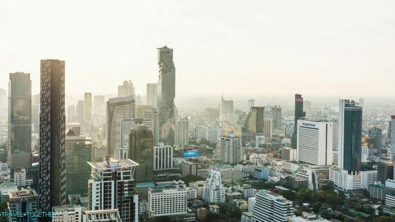 MahaNakhon skyscraper in Bangkok