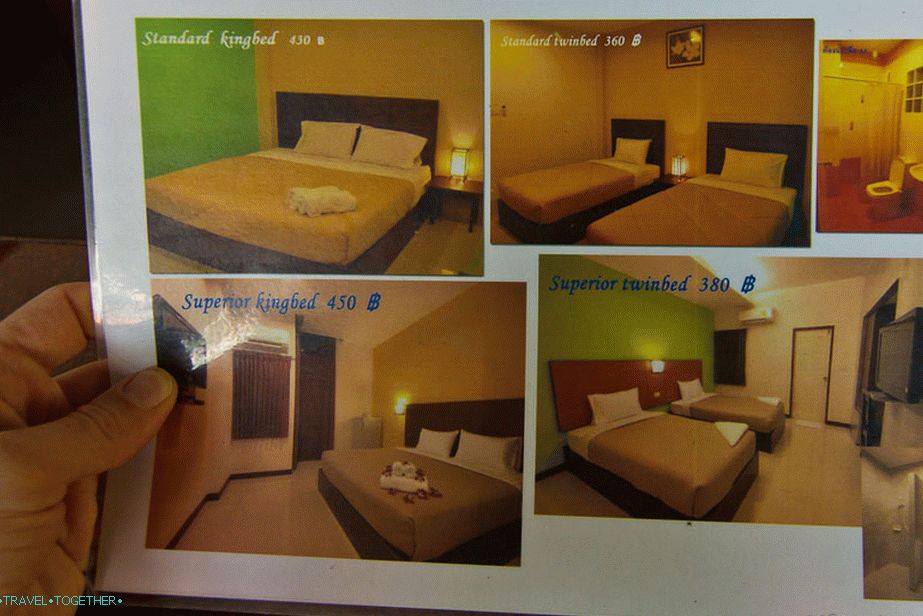 Accommodation prices