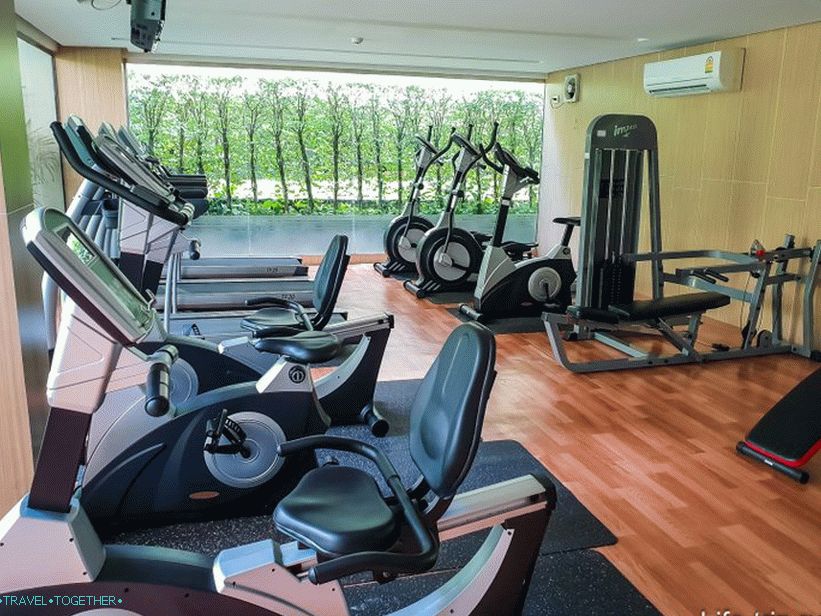 gym in the building