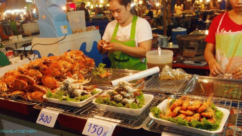 Theprasit Market Night Market in Pattaya