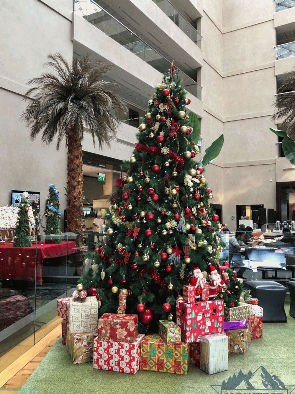 Decorations at the Hotel Centro Sharjah