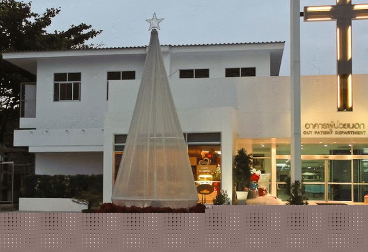 Skeletal sculpture, which will become a tree in the evening