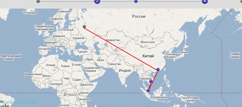 Interactive flash card with the ability to navigate points