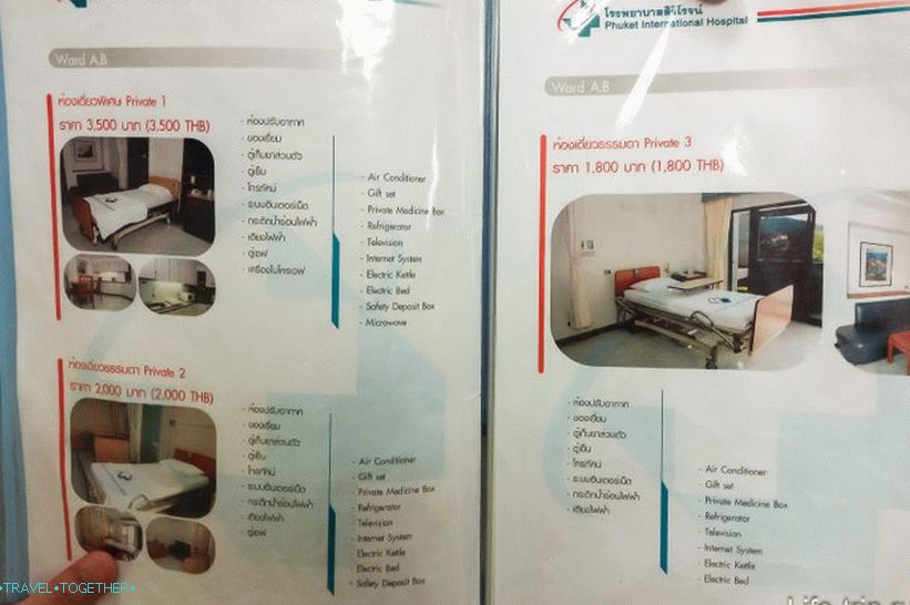 The cost of individual chambers, you can take more expensive