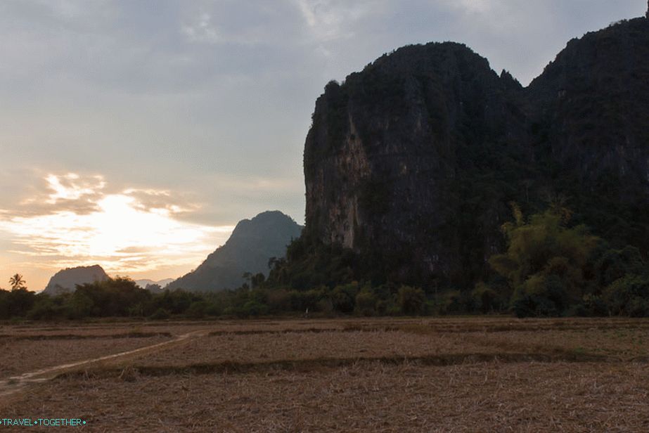 Surroundings of Wang Vieng