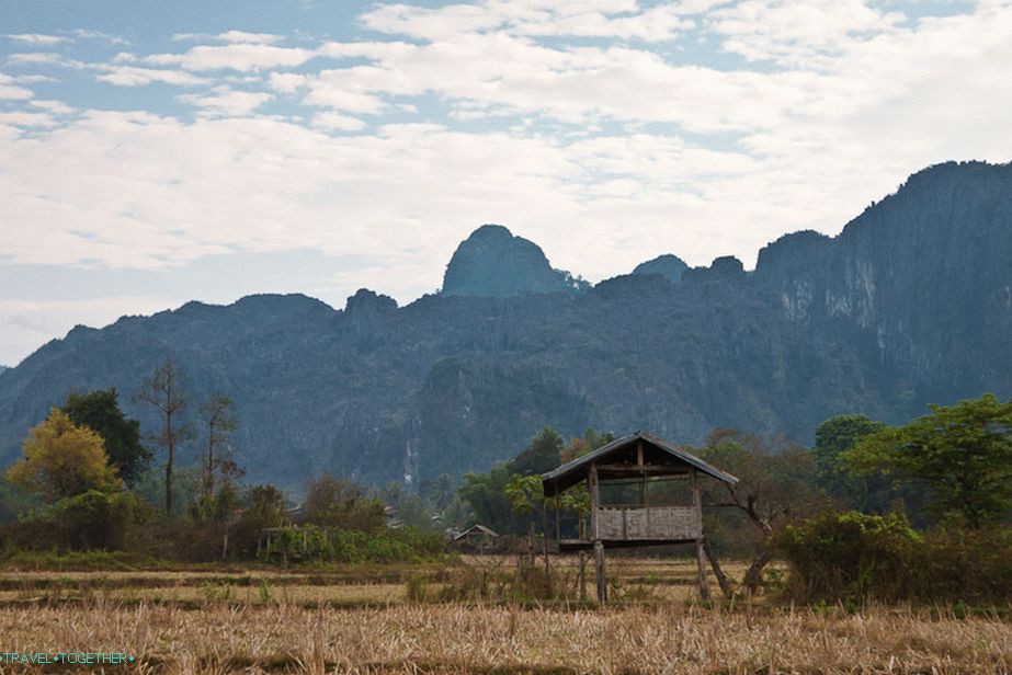 Surroundings of Wang Vieng