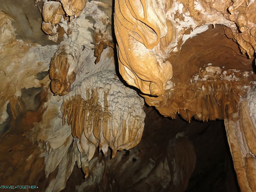 Inside the cave