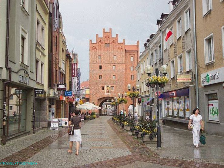 Main street of the city