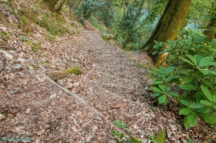 Orekhovsky Waterfall in Sochi - a picnic in nature