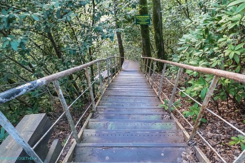 Orekhovsky Waterfall in Sochi - a picnic in nature