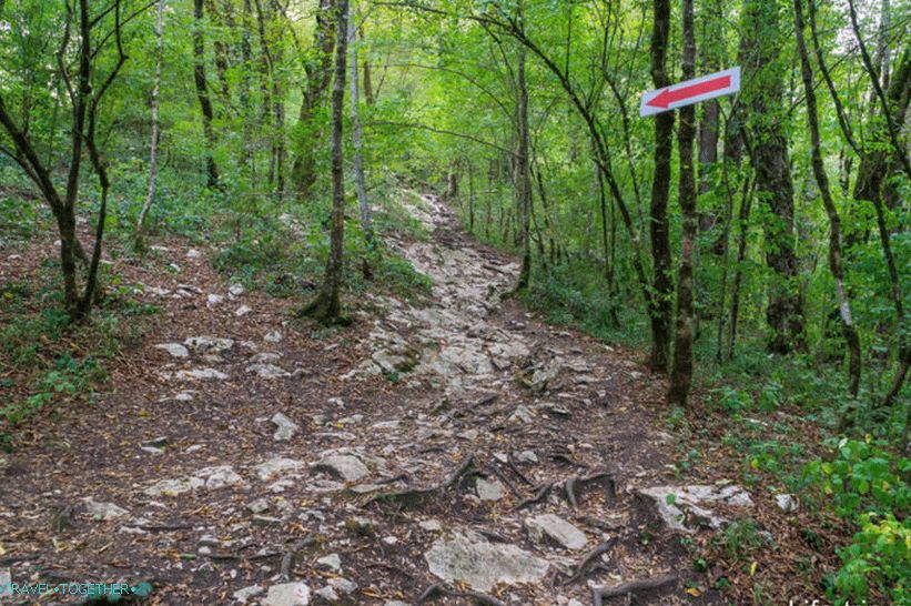Climb to Eagle Rocks from the side of Akhun and waterfalls