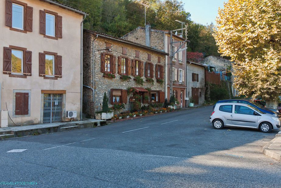 Typical well-groomed streets of small towns