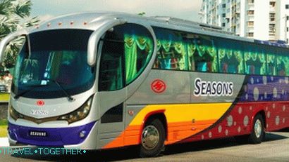 VIP regular bus in Thailand