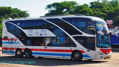VIP regular bus in Thailand