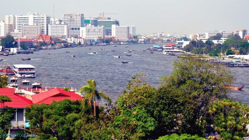 Chao Phraya River in Bangkok
