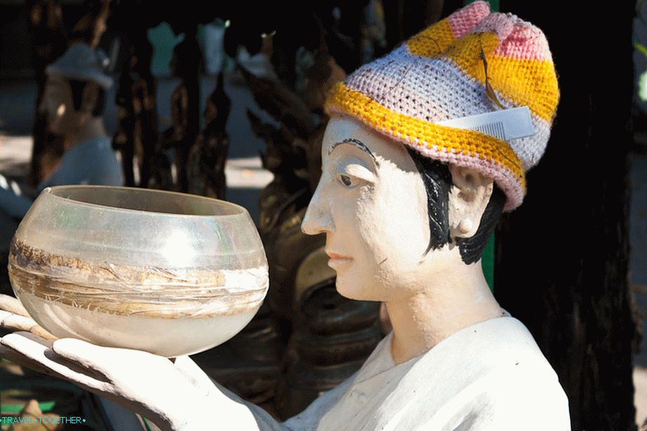 Even a hairbrush behind the ear is