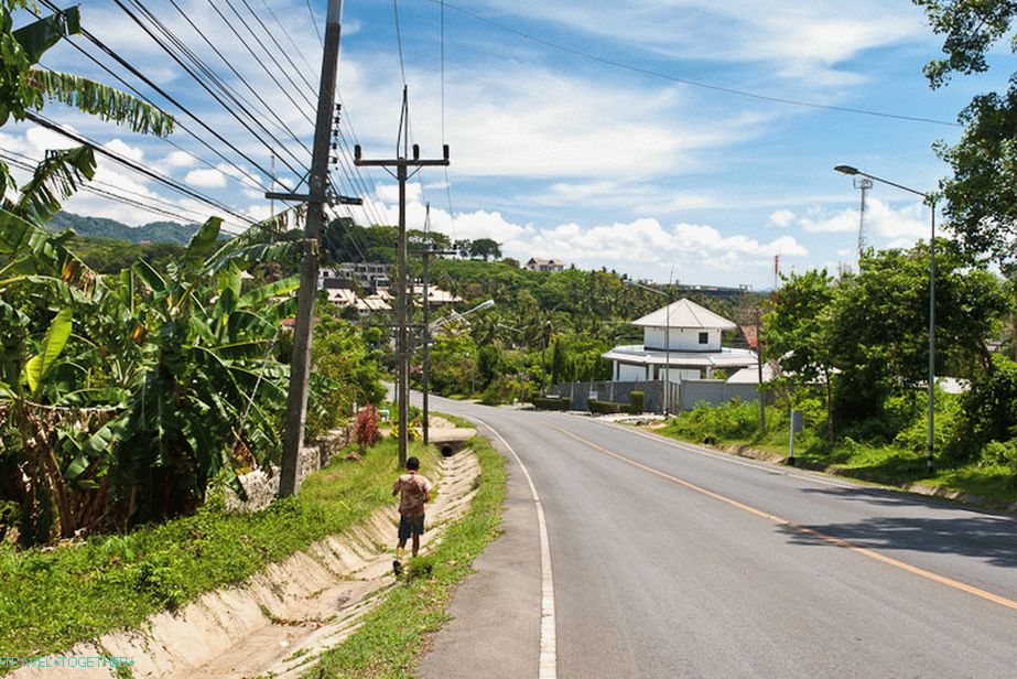 Phuket Roads - Next to Rawai Beach