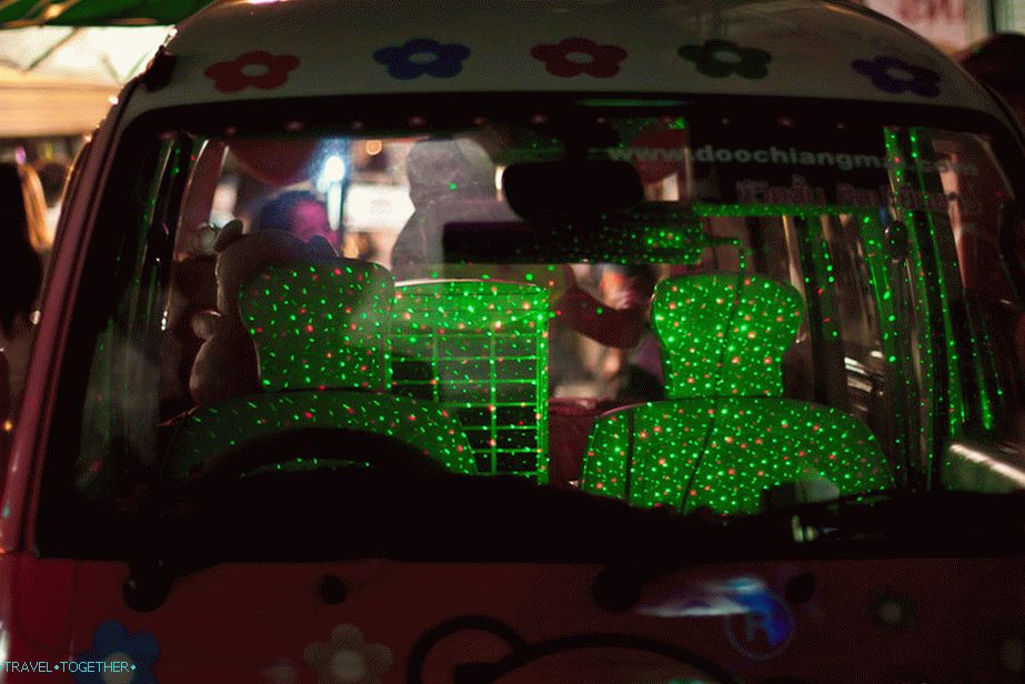 Space lights in the car