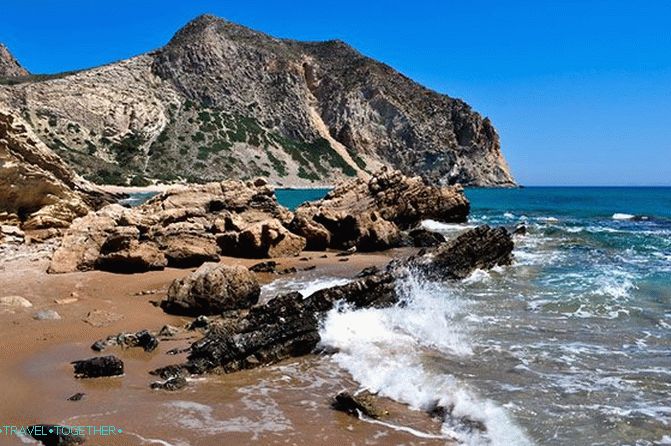 Weather on the island of Kos