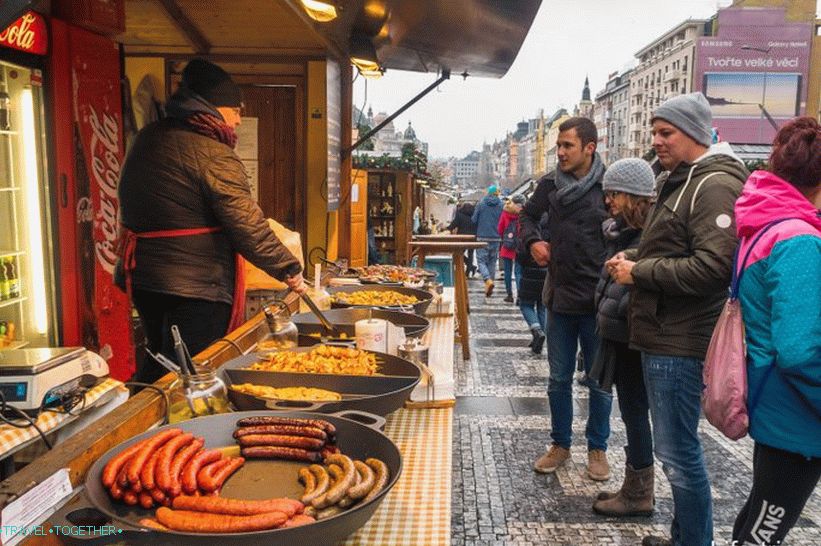 Standard set of street food