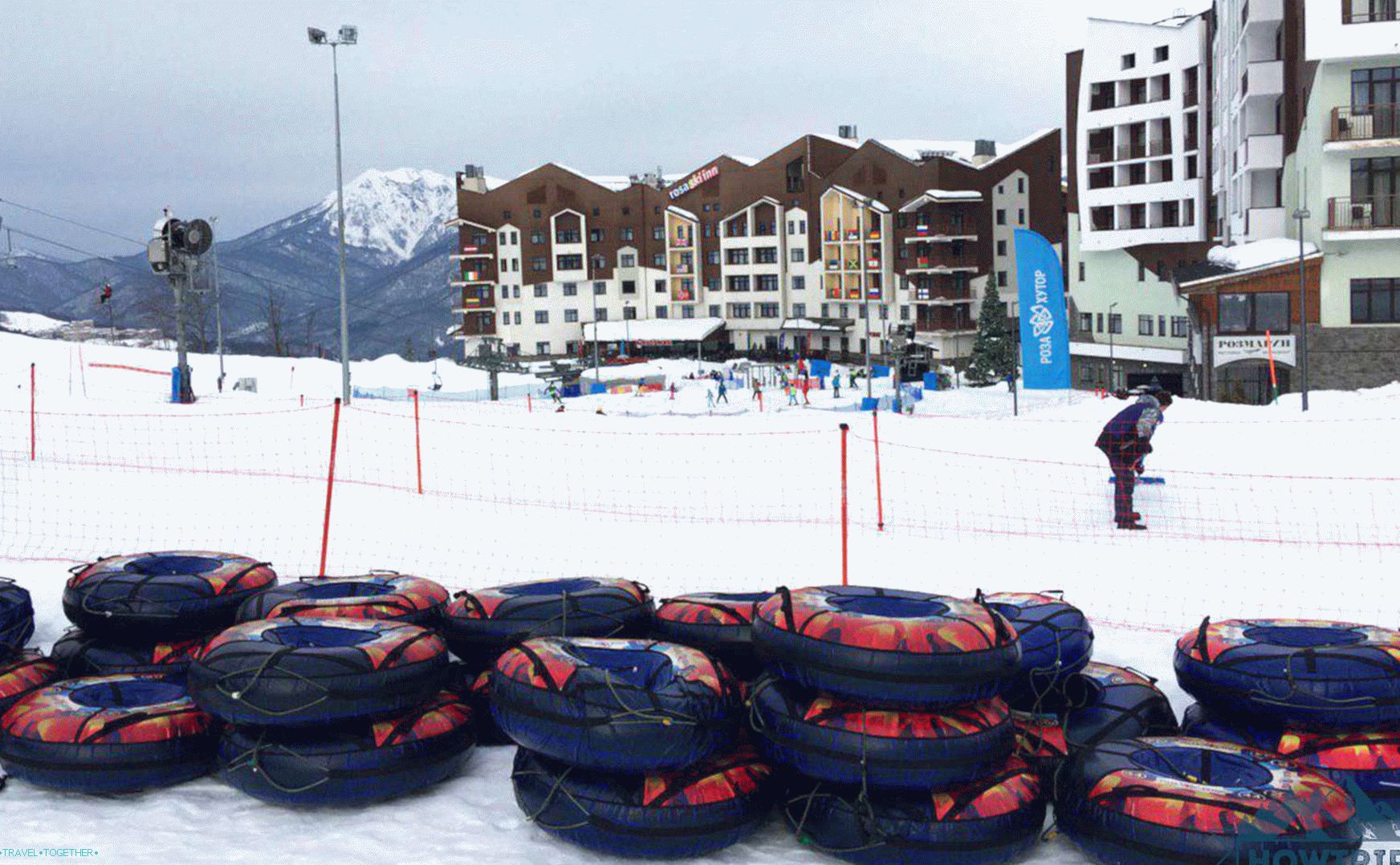 Rosa Khutor - tubing