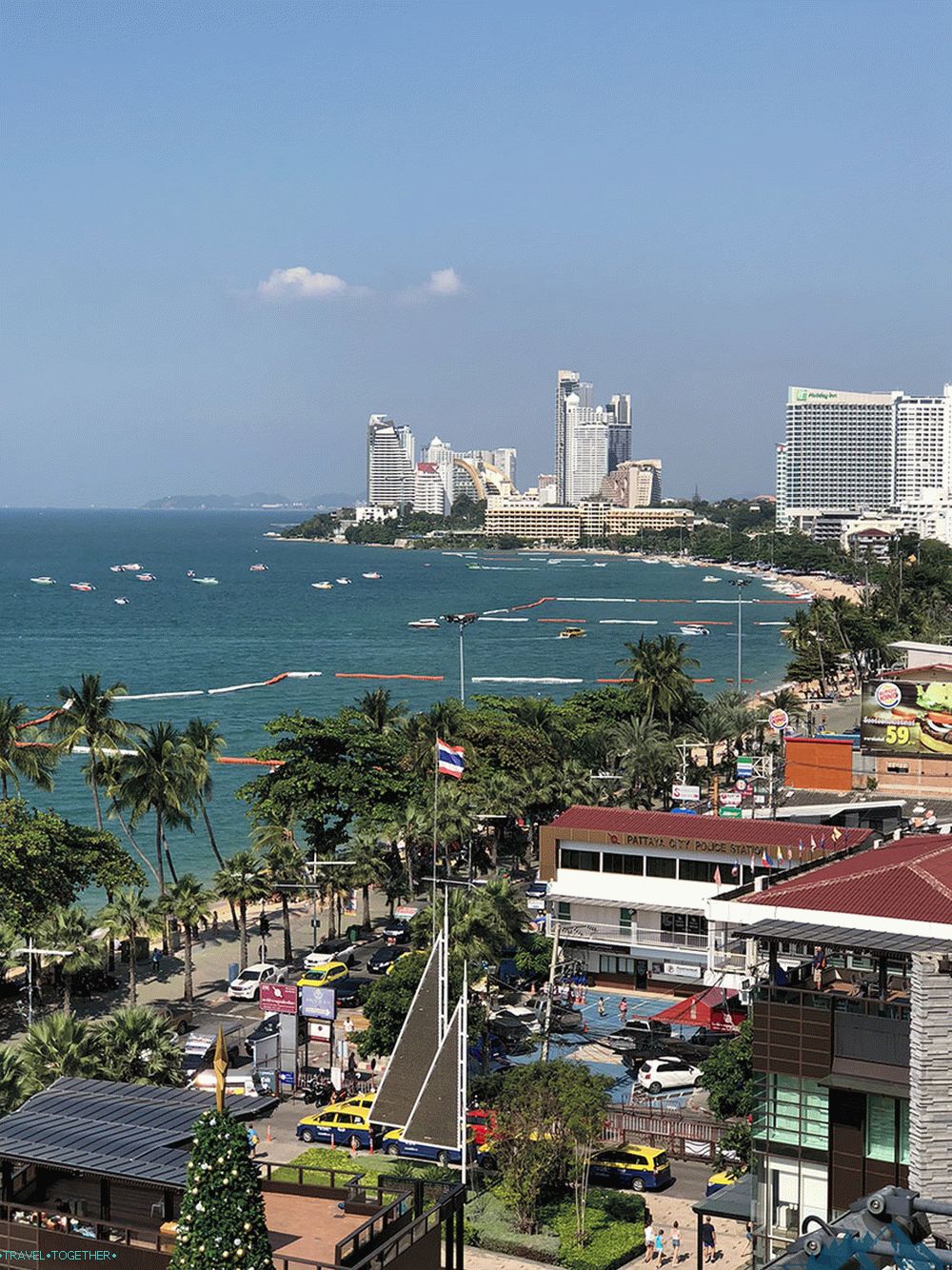 The main beach of Pattaya