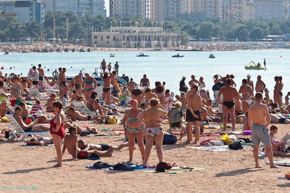 And in Gelendzhik, well, a lot of people
