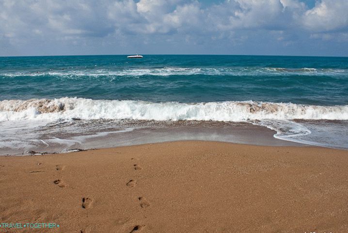 Resort Turkey. Side beaches.