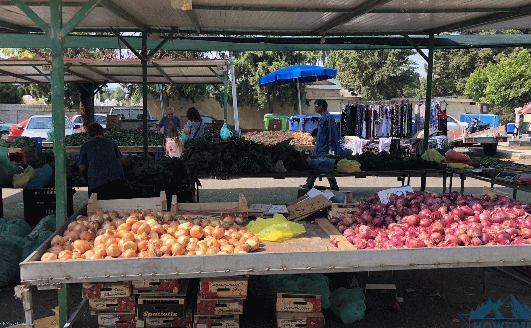 Market in Rhodes