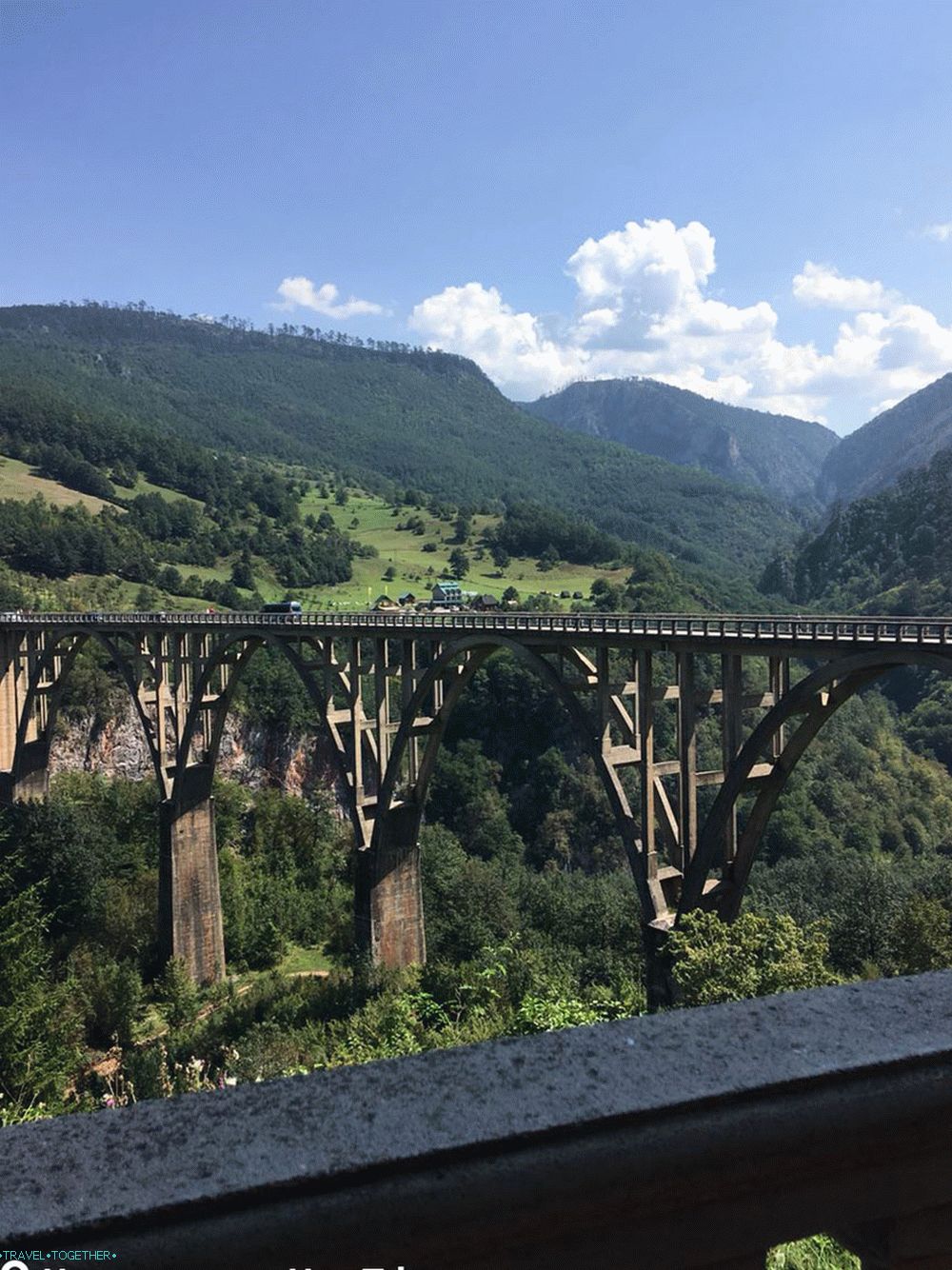 The nature of Montenegro, the bridge
