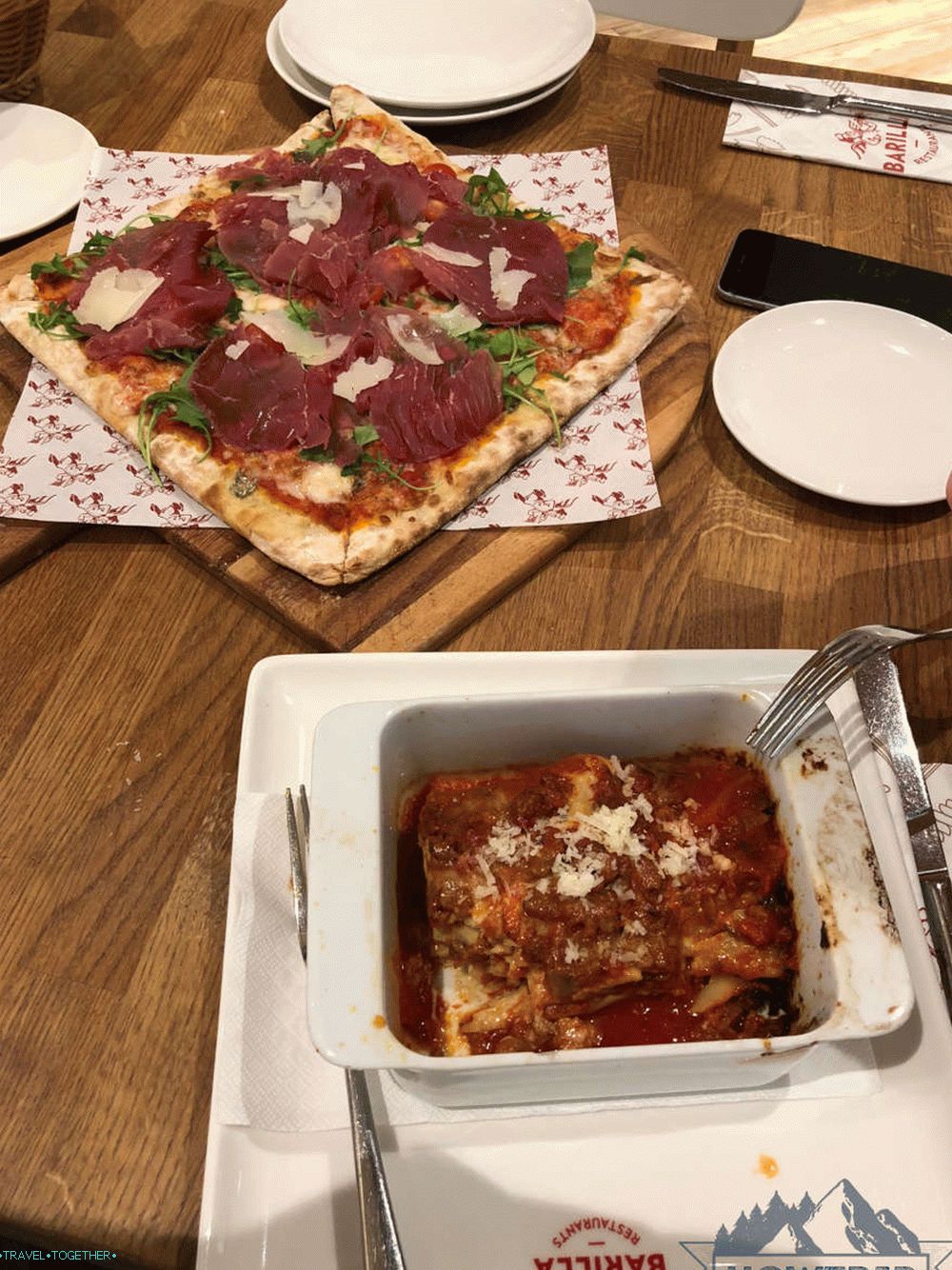 Barilla Restaurant in Dubai