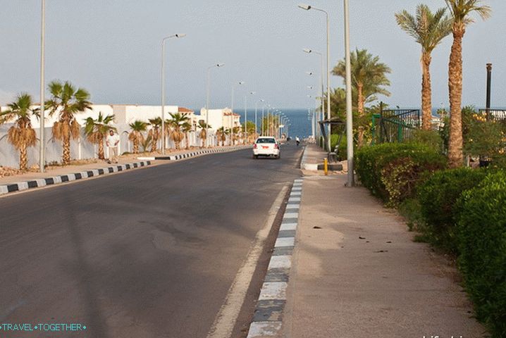 Streets of Sharm el-Sheikh.