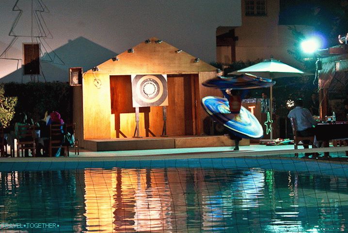 Animators at the hotel.