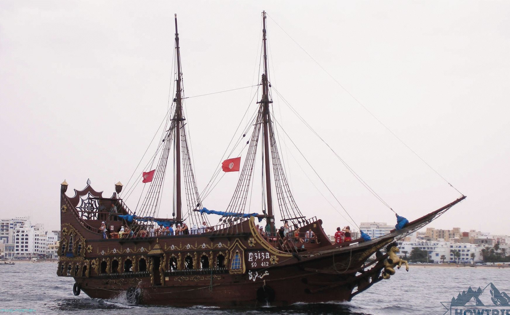 Ship in Tunisia