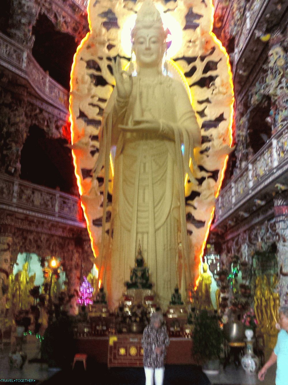 Statue of the Goddess in the Bottle Temple