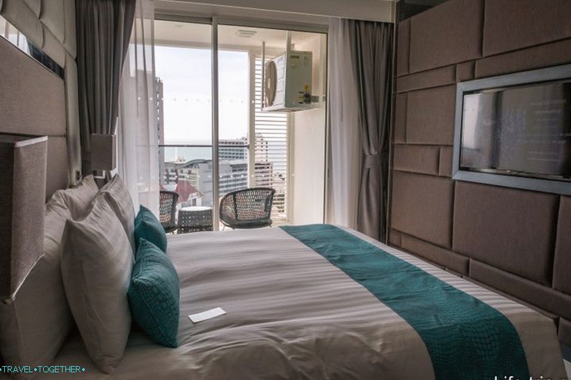 Hotel on Kozi Beach in Pattaya 4 stars - Amari Residences Pattaya