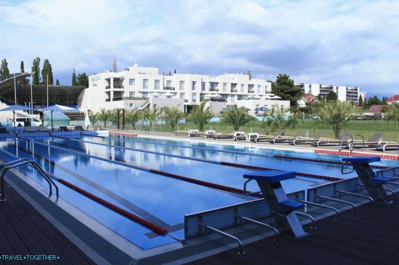 Hotels in Adler with its own beach - all inclusive and without