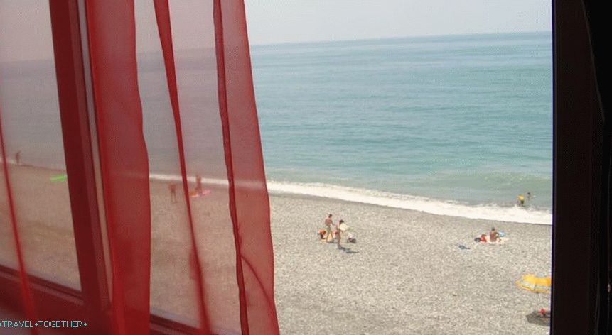 Hotels in Sochi on the seashore - a list of cheap and best rated