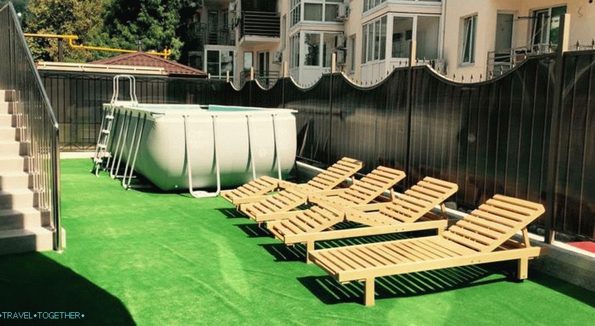 Hotels in Sochi on the seashore - a list of cheap and best rated