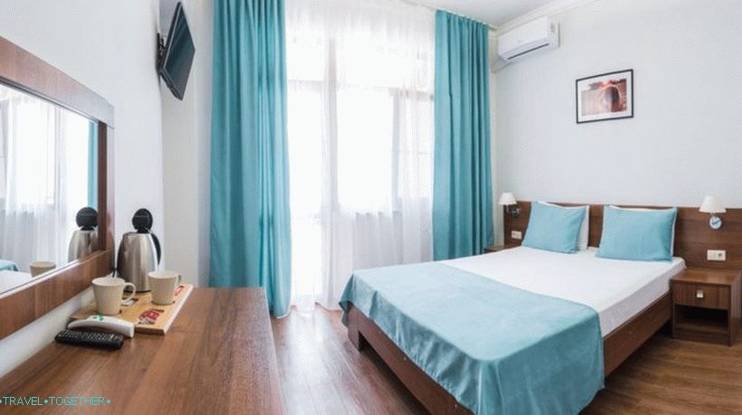 Hotels in Sochi on the seashore - a list of cheap and best rated