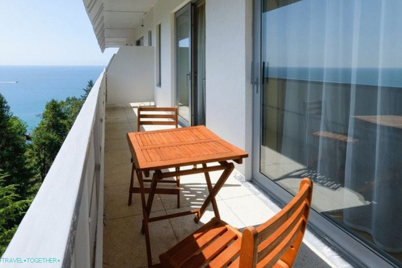 Hotels in Sochi on the seashore - a list of cheap and best rated