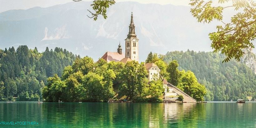 Church on the island